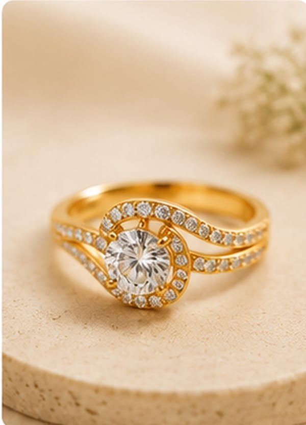 Gold rings for women
