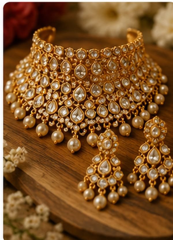 Traditional bridal gold jewellery collection