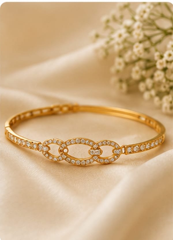 Gold bracelets for women
