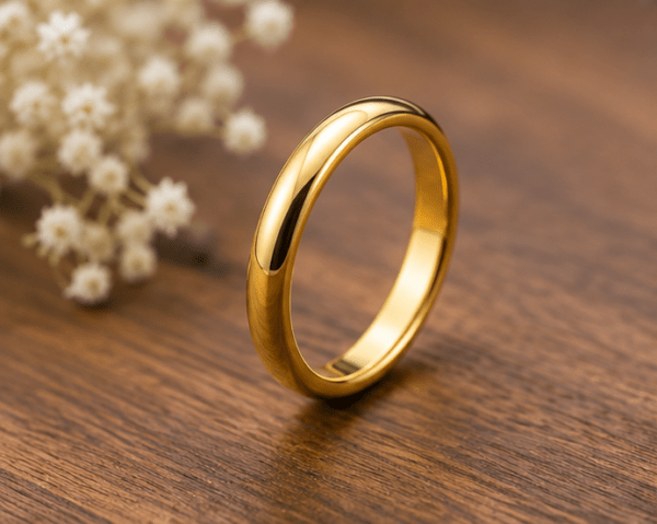 💍 Classic Gold Band Ring