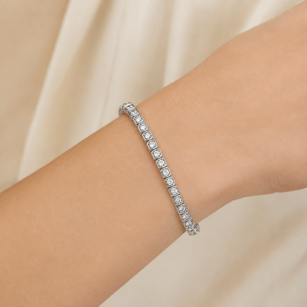 Eternal Line Diamond Tennis Bracelet