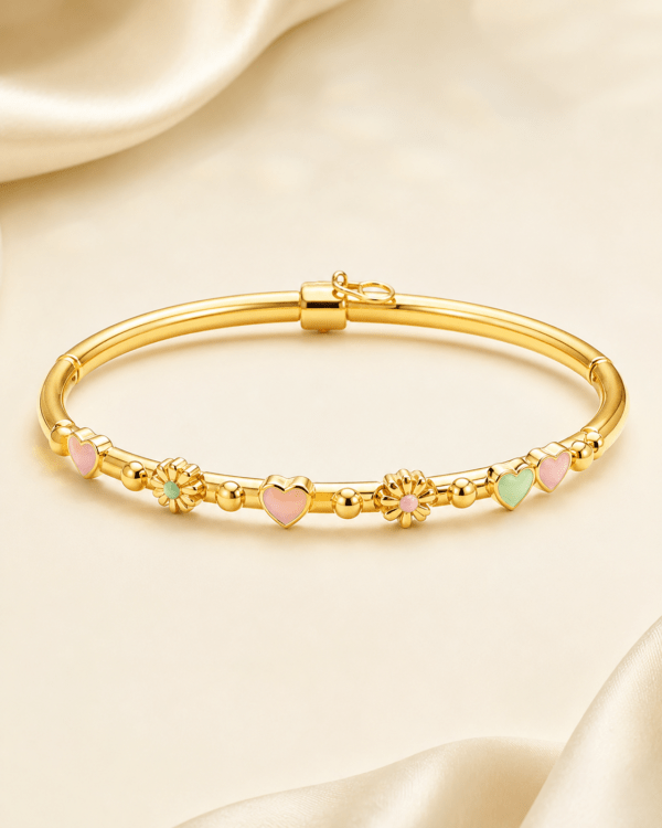 Kids Gold Bangle in 22K Gold