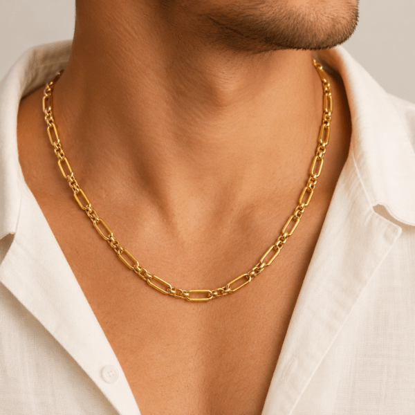 Classic Link Men’s Gold Chain