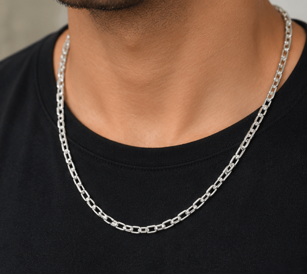 Urban Link Men’s Silver Chain