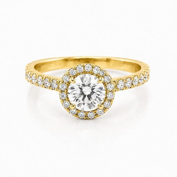 Diamond Halo Ring
