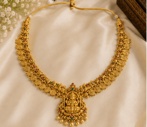 Lakshmi Gold Necklace