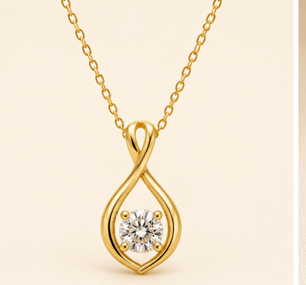 Eternal Glow Diamond Solitaire Pendant