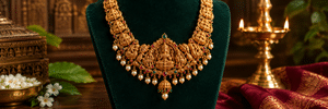 Temple jewellery in Vijayawada – traditional necklace designs